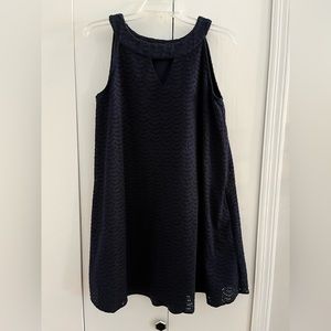 Hope and Harlow—Navy Blue A-Line Dress. Size 8